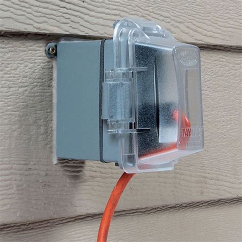 electric outdoor box|exterior electrical outlet boxes.